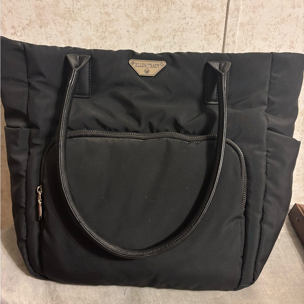 Ellen Tracy Black Women's Tote Bag